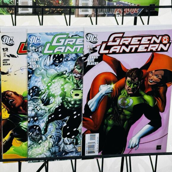 Green Lantern 1-15 Lot Geoff Johns Vs Mongul Carlos Pacheco Ivan Reis - Picture 5 of 7